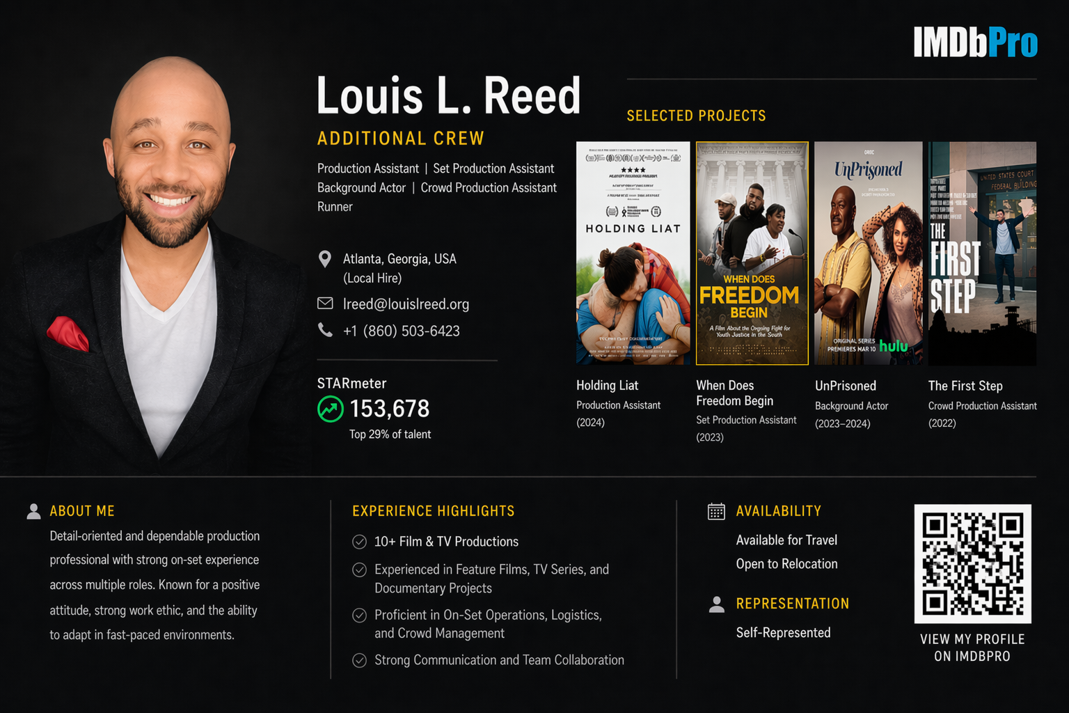 IMDb profile image for Louis L. Reed