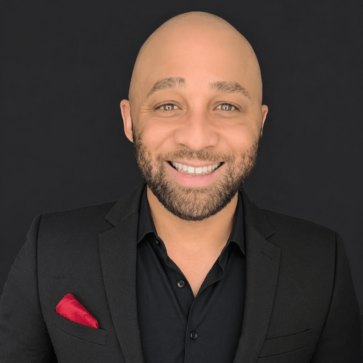 Portrait of Louis Reed smiling